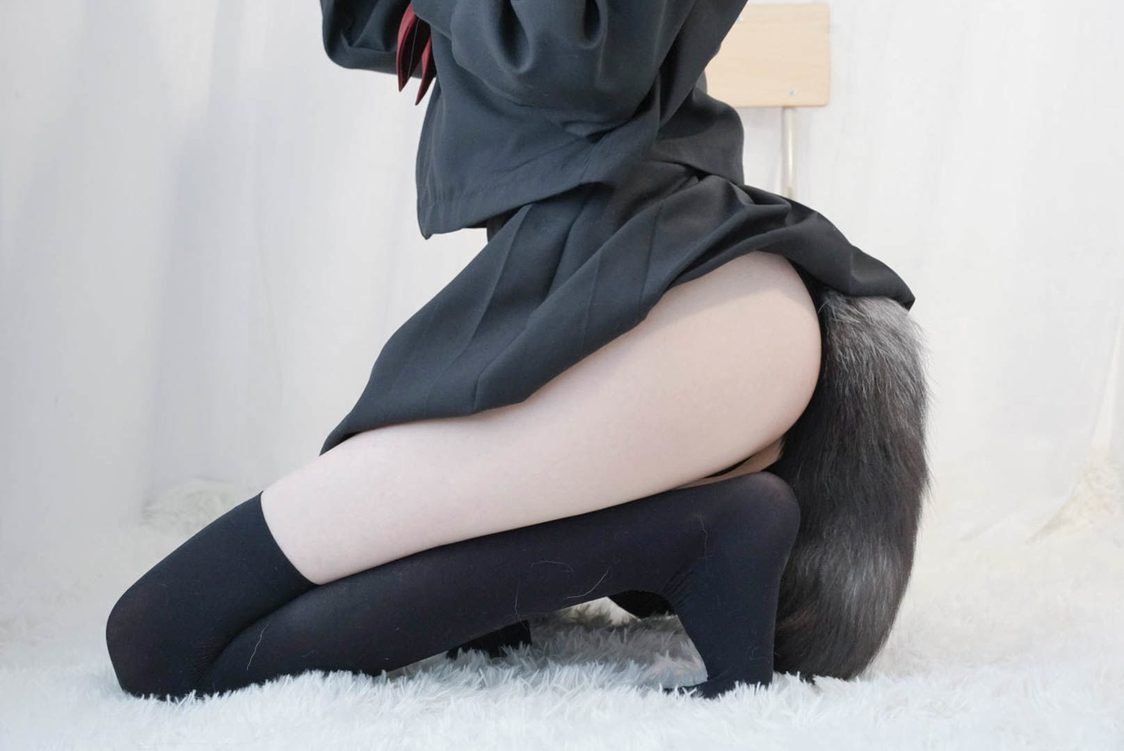 [网红COSER]萌妹子眼酱大魔王w兽耳插图8